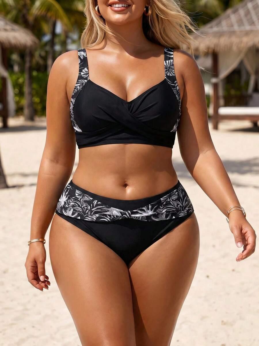 SHEIN DWUCZĘŚCIOWY STRÓJ KĄPIELOWY S09__46