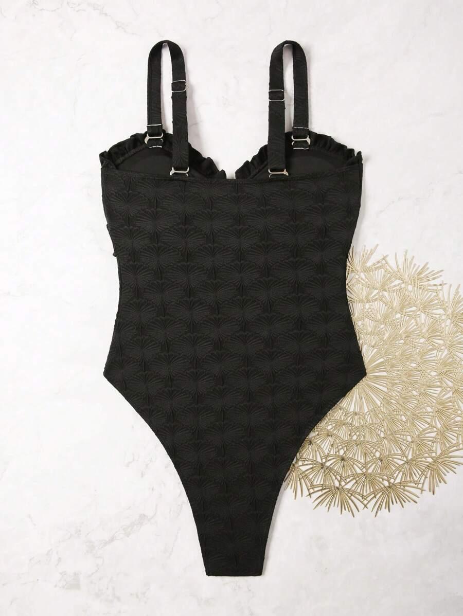 SHEIN JEDNOCZĘŚCIOWY STRÓJ KĄPIELOWY S09__M