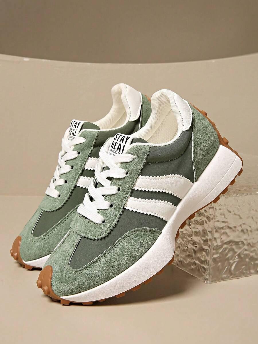 SHEIN ZIELONE BUTY SPORTOWE S06__38