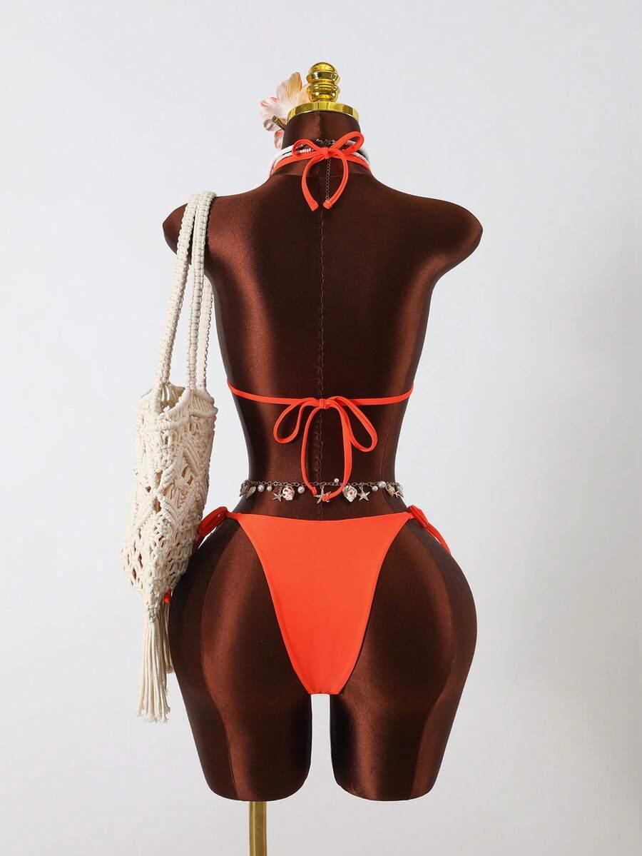 SWIM MOD POMARAŃCZOWY DÓŁ OD BIKINI PK01__XXL