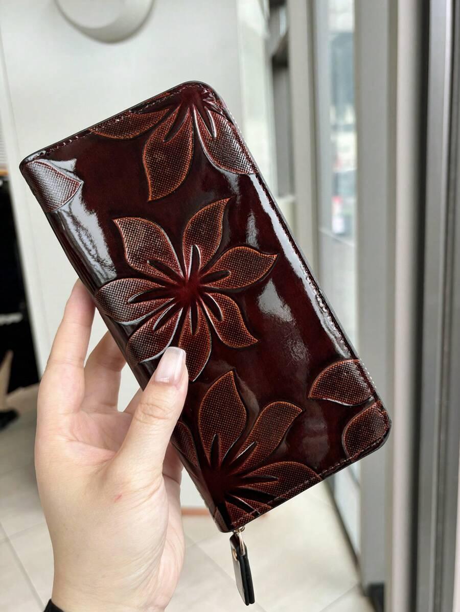 SHEIN BORDOWY PORTFEL WZÓR S07__20X10X2CM