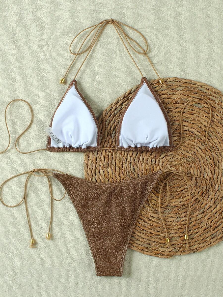 SHEIN DWUCZĘŚCIOWY STRÓJ KĄPIELOWY S09__S