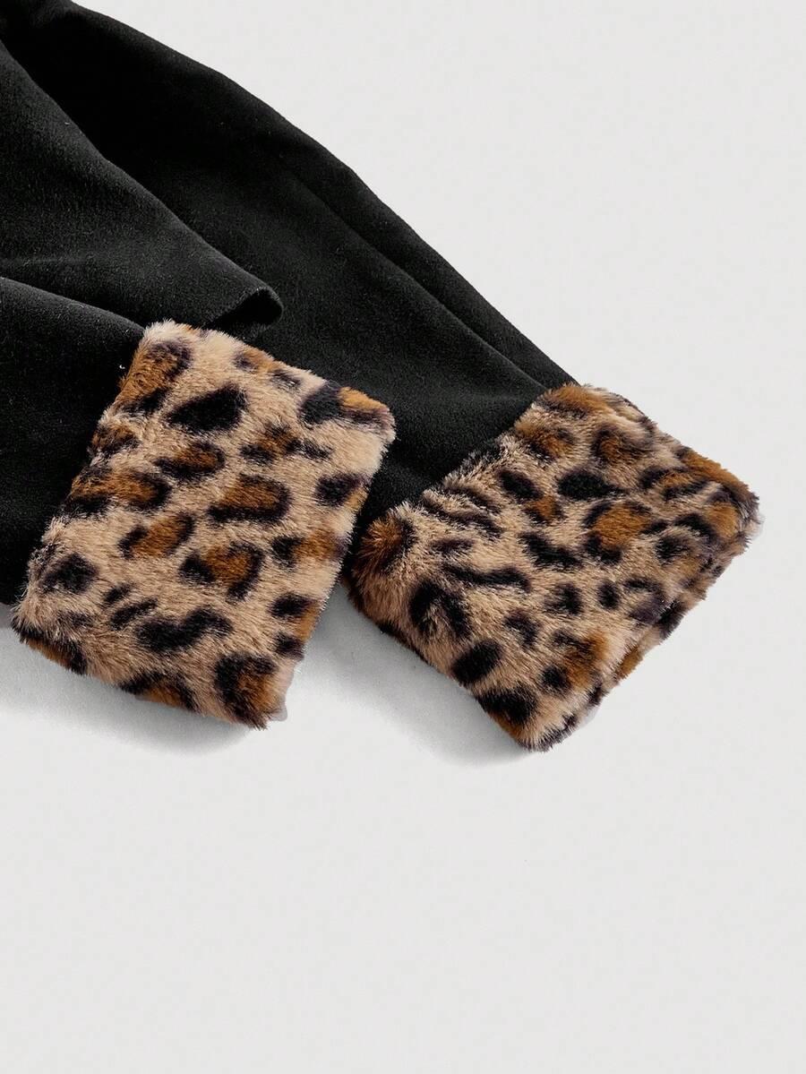SHEIN KOMPLET MARYNARKA SPÓDNICA ANIMAL PRINT S06__L