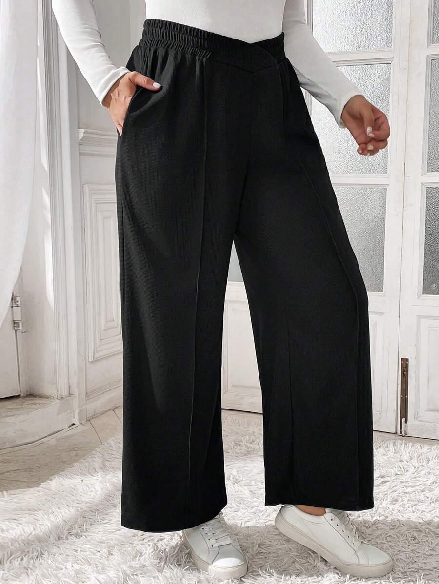 SHEIN SPODNIE PROSTA NOGAWKA S06__XXL