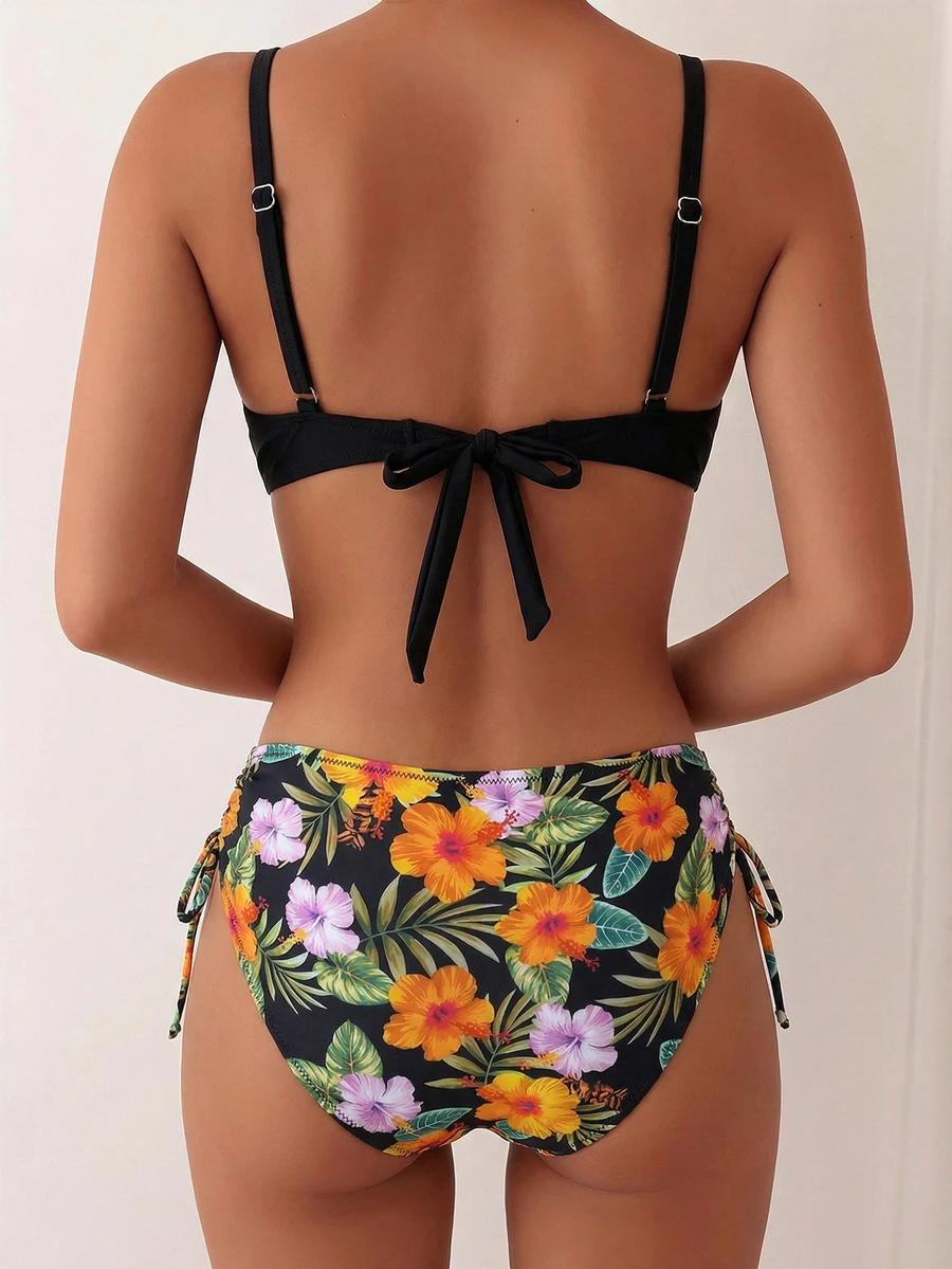 SHEIN DWUCZĘŚCIOWY STRÓJ KĄPIELOWY S09__XXL