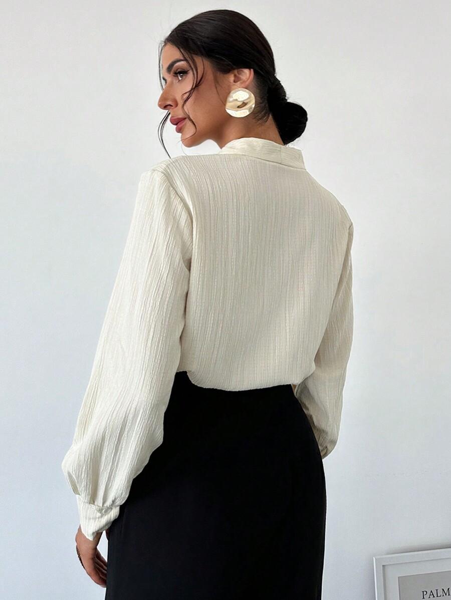 SHEIN ŻÓŁTA BLUZKA TEKSTURA S06__L