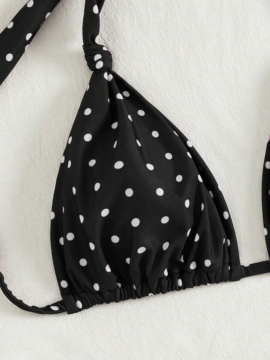SHEIN DWUCZĘŚCIOWY STRÓJ KĄPIELOWY S09__L