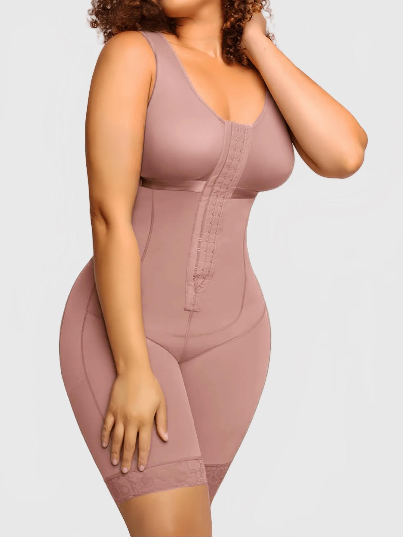 SHEIN RÓŻOWY MODELUJĄCY KOMBINEZON S06__XXL