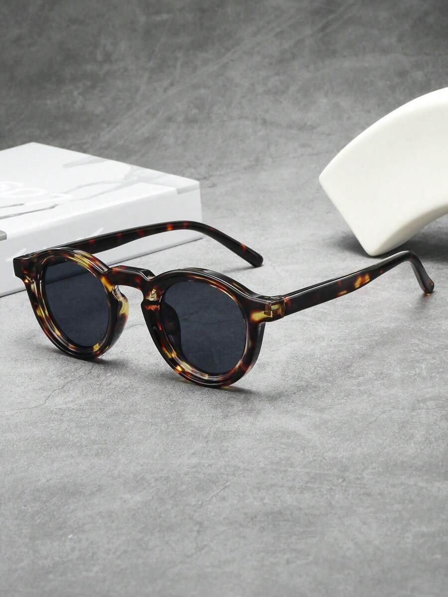 SHEIN OKULARY PRZECIWSŁONECZNE ANIMAL PRINT S07