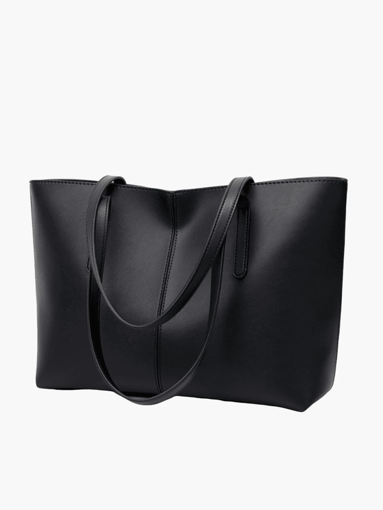 SHEIN CZARNA TOREBKA IMITACJA SKÓRY S07__34X24