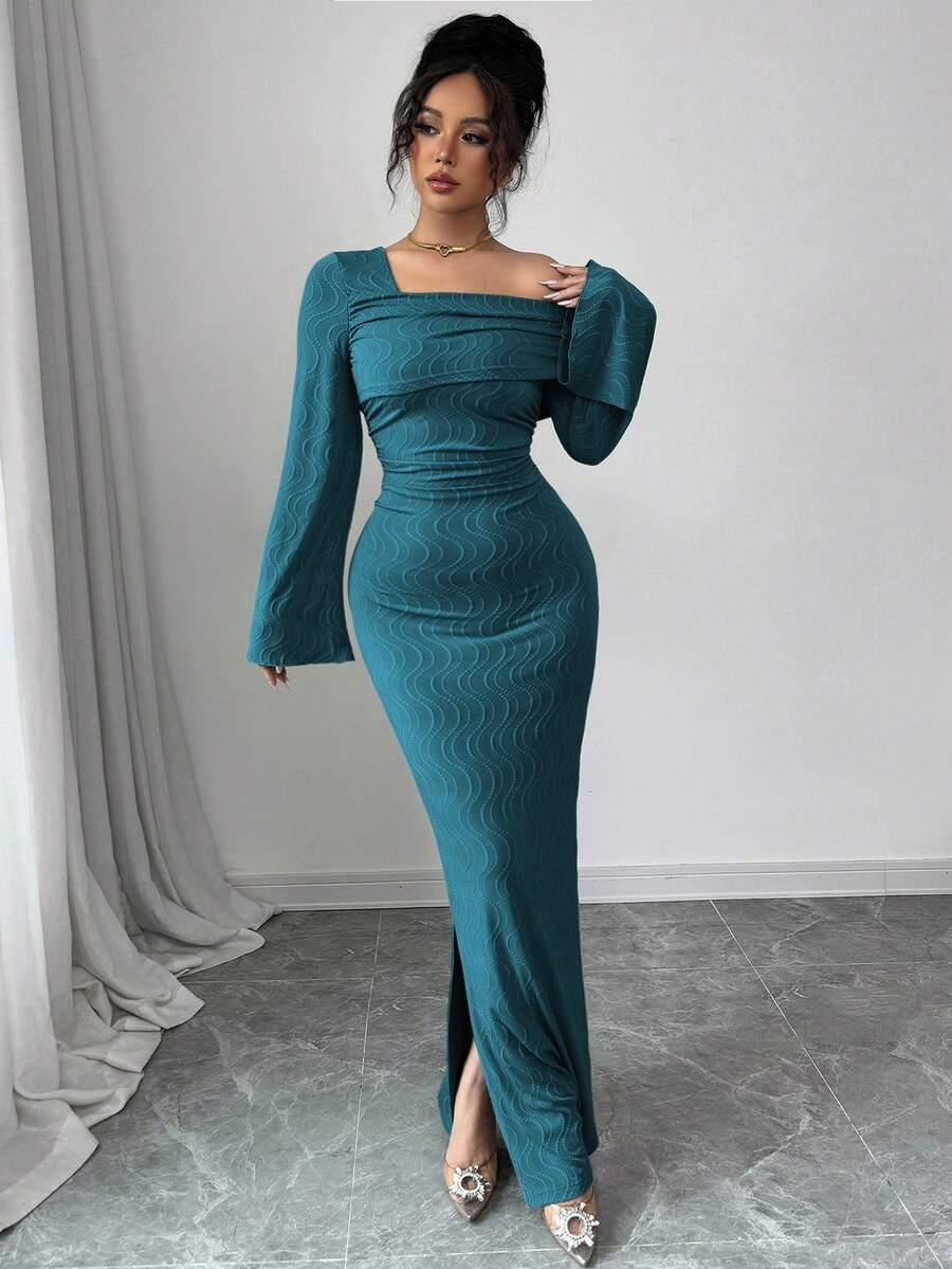 MODELYN NIEBIESKA MAXI SUKIENKA S06__XXL