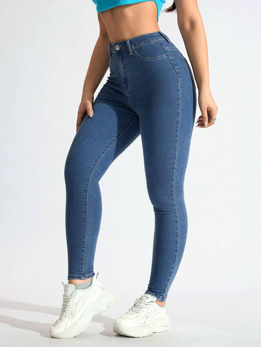 INAWLY NIEBIESKIE SPODNIE JEANS S06__S