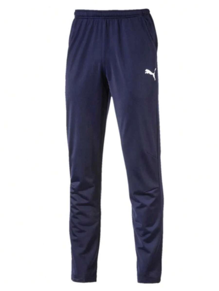 PUMA GRANATOWE SPODNIE DRESOWE S06__XL