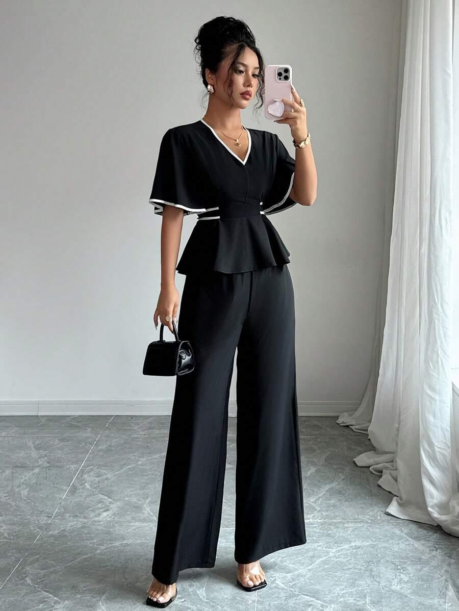 SHEIN BLUZKA SPODNIE KOMPLET S06__M