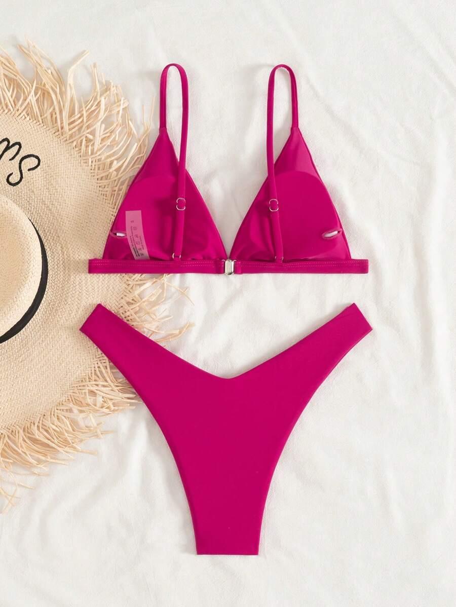 SHEIN DWUCZĘŚCIOWY STRÓJ KĄPIELOWY S09__M