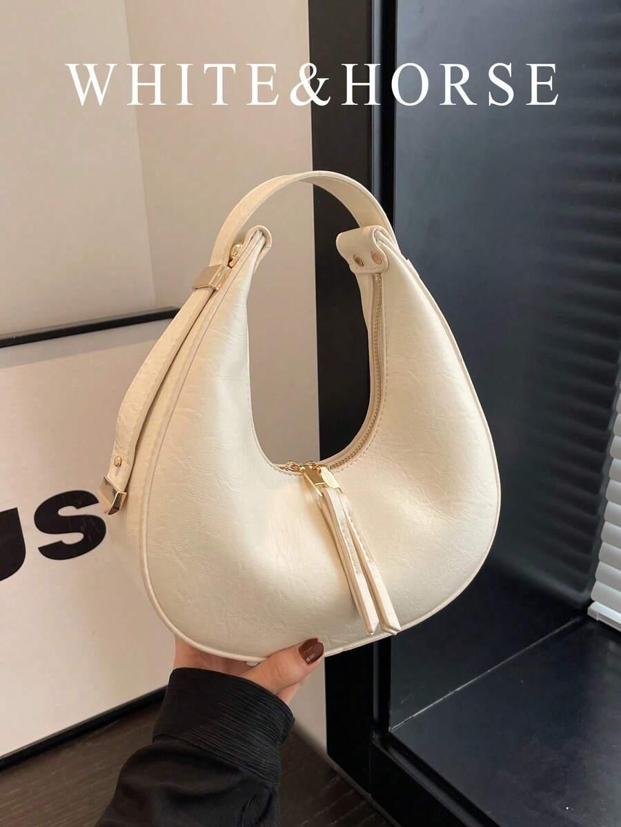 SHEIN BEŻOWA TOREBKA ROGAL S07__23X11