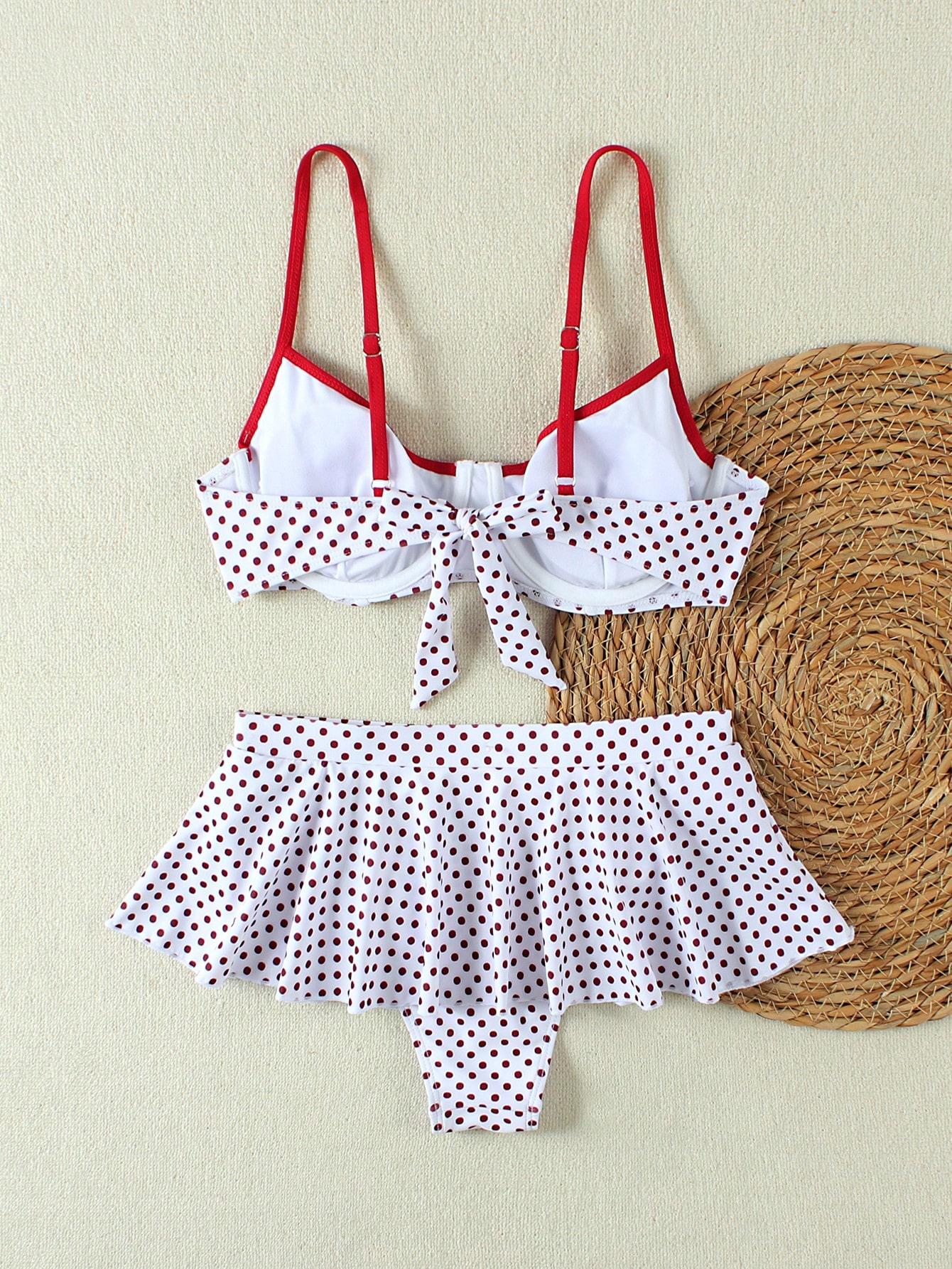 SHEIN DWUCZĘŚCIOWY STRÓJ KĄPIELOWY S09__M