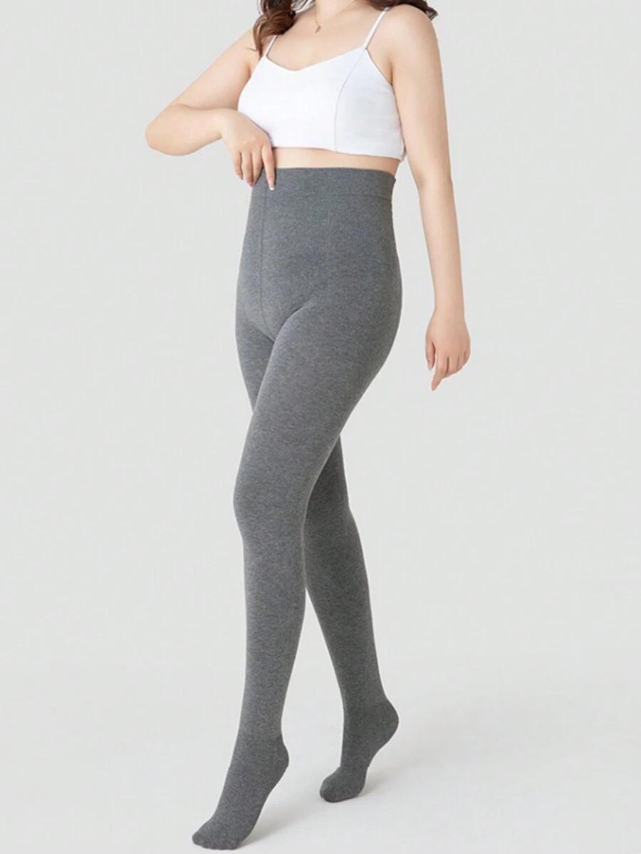 SHEIN KLASYCZNE SZARE RAJSTOPY S07__OS