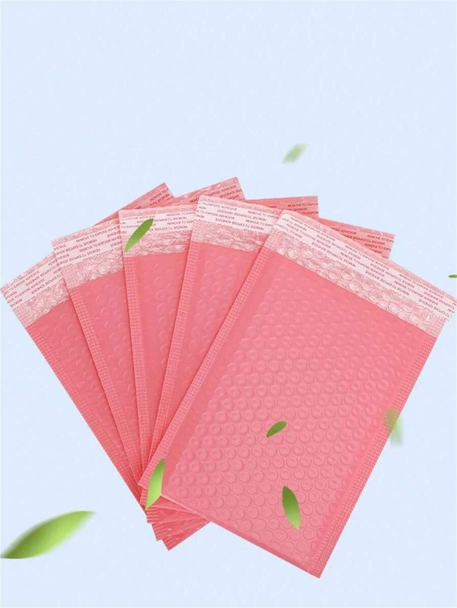 SHEIN RÓŻOWA KOPERTA BĄBELKOWA 9-PACK S07__11X17