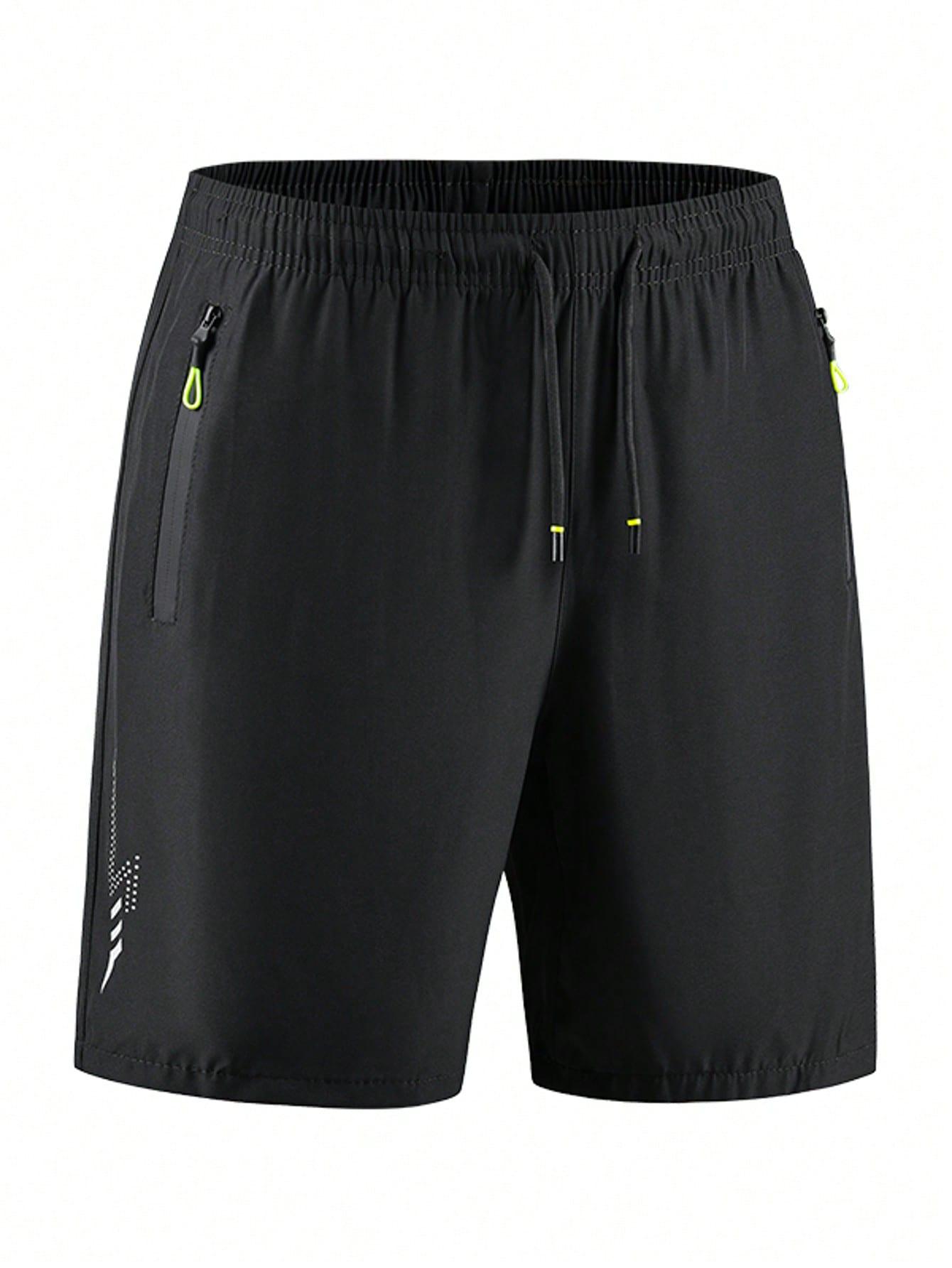 SHEIN CZARNE SPODENKI SPORTOWE S06__S