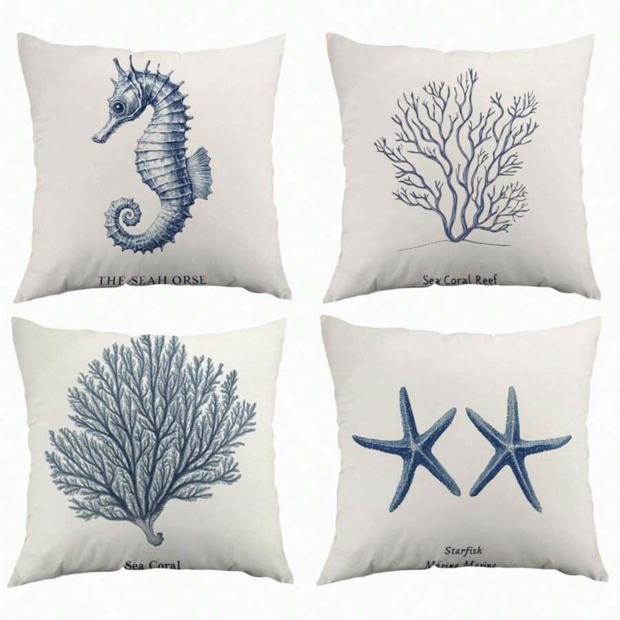 SHEIN POSZEWKA NA PODUSZKĘ 4-PACK S07__45X45