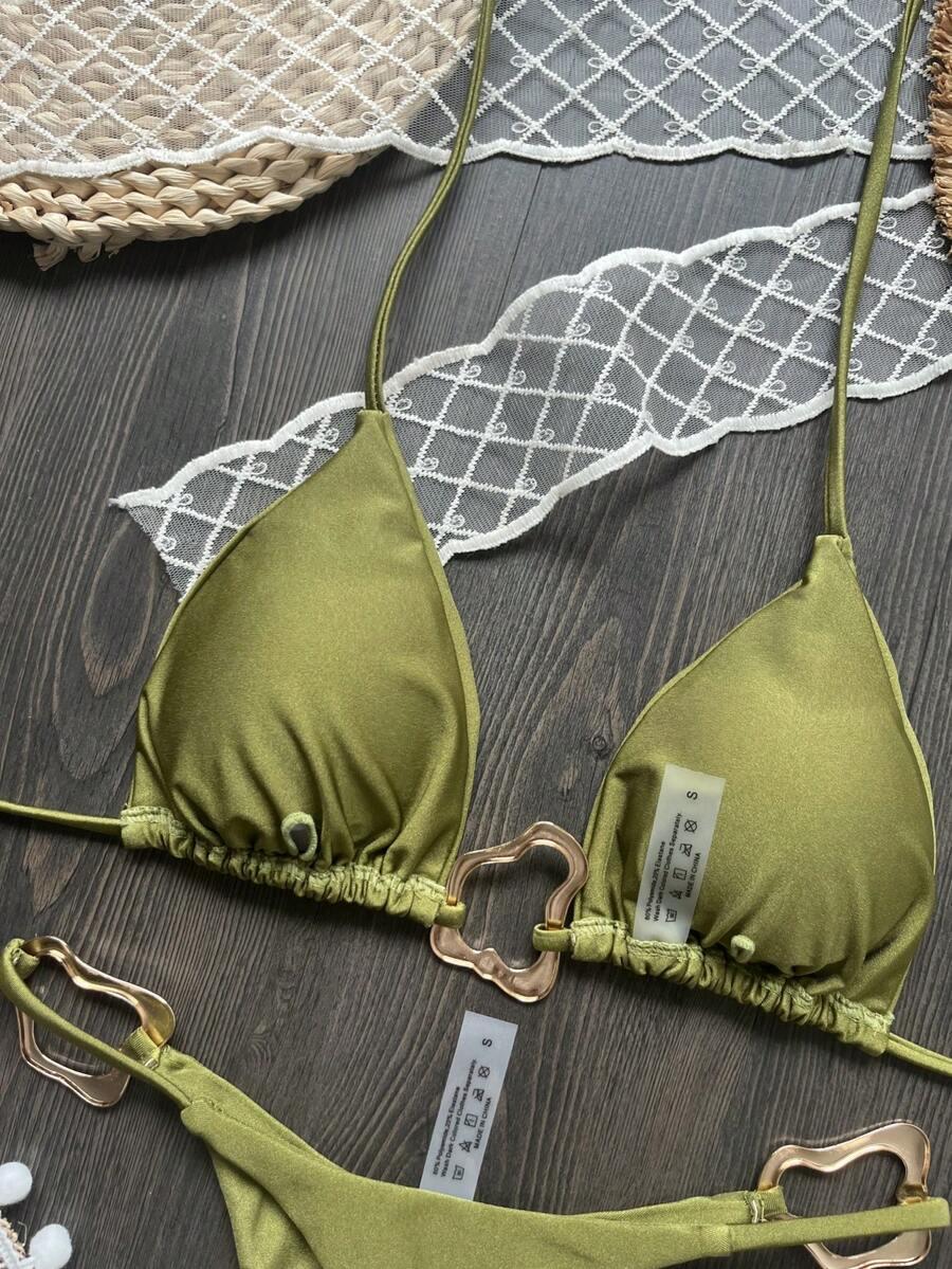 SHEIN DWUCZĘŚCIOWY STRÓJ KĄPIELOWY S09__M