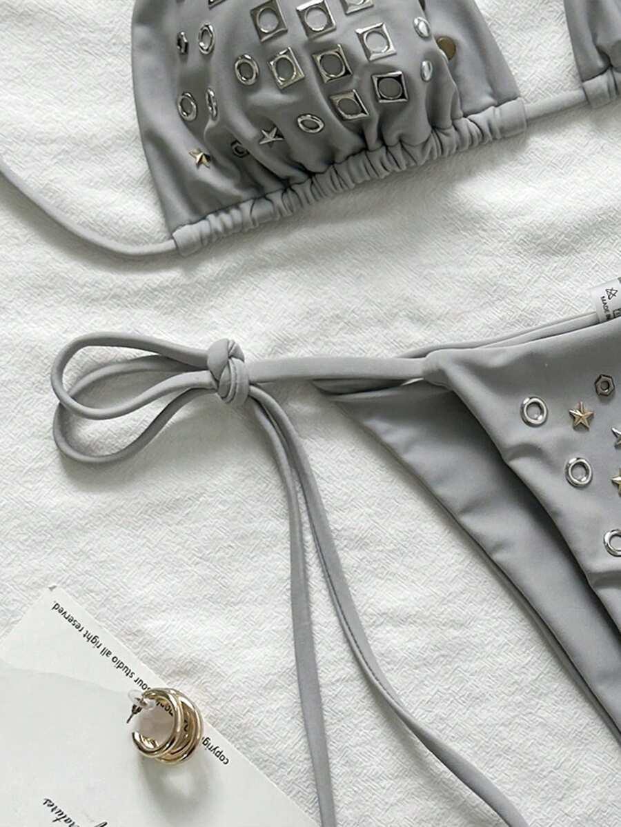 SHEIN DWUCZĘŚCIOWY STRÓJ KĄPIELOWY S09__S