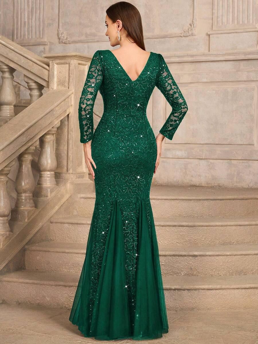 MIUSOL ZIELONA MAXI SUKIENKA S06__M