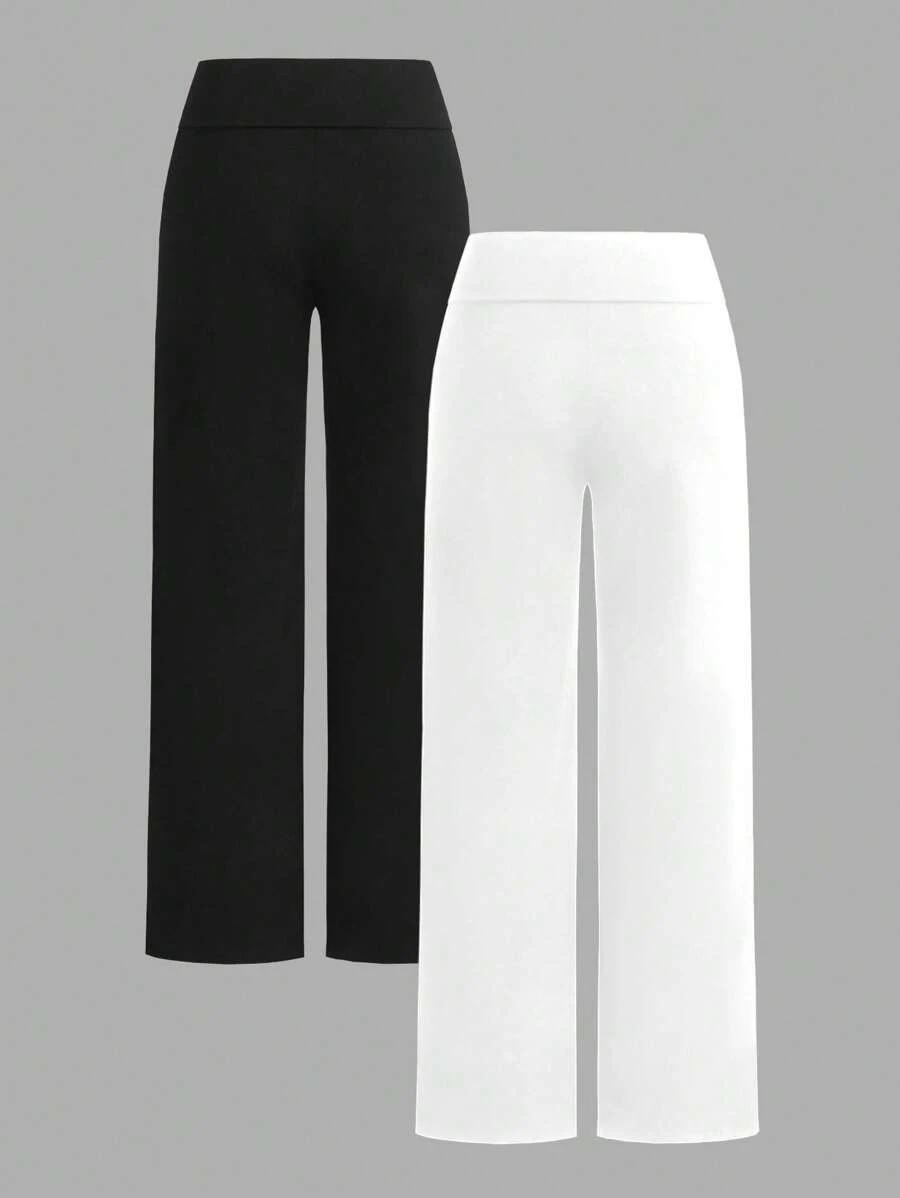 SHEIN SPODNIE CASUAL 2-PACK S06__XS