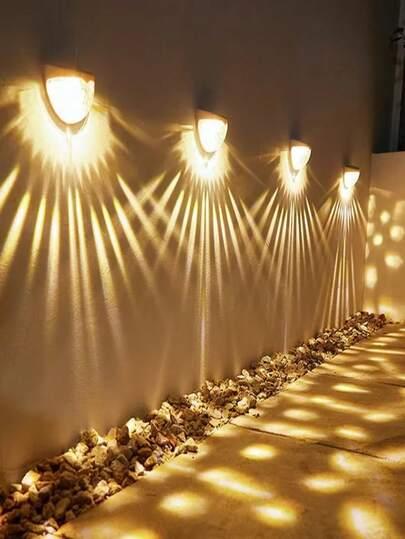SHEIN LAMPA SOLARNA DO OGRODZEŃ 8-PACK S07__6