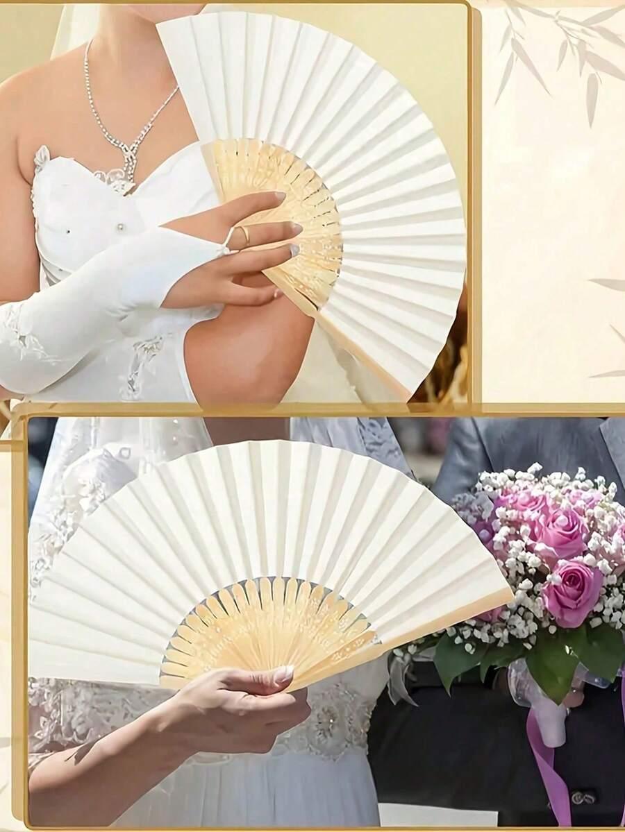 SHEIN BIAŁY WACHLARZ PODZIĘKOWANIE S07