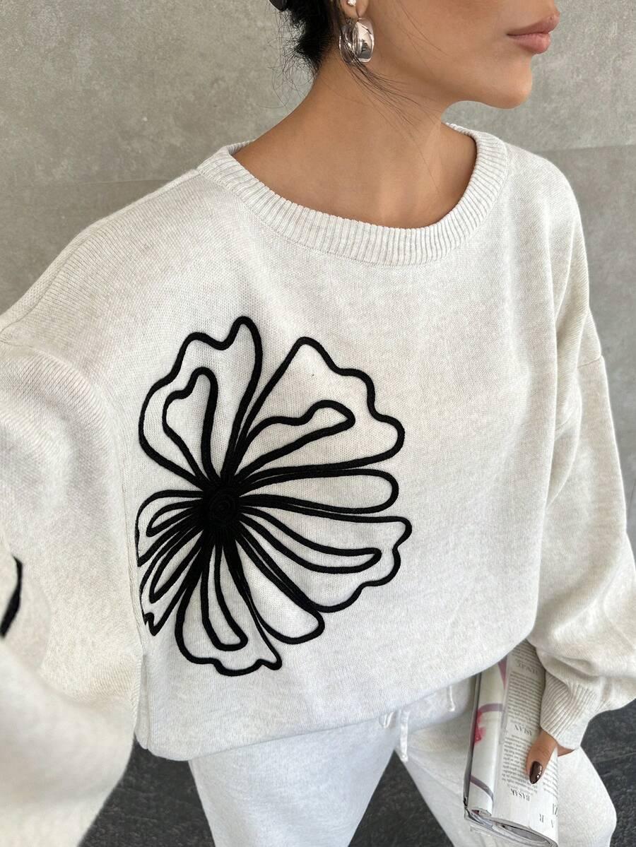 EURMUSE KOMPLET SWETER SPODNIE S06__XL