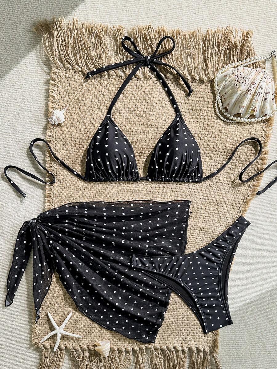 SHEIN DWUCZĘŚCIOWY STRÓJ KĄPIELOWY S09__M