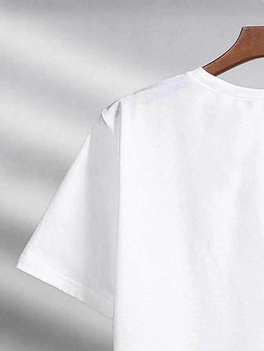 SHEIN T-SHIRT SPODENKI KOMPLET 104-110