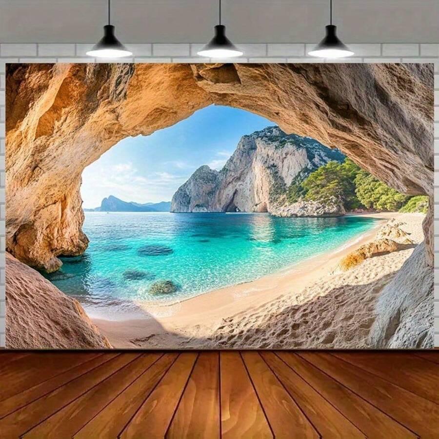 SHEIN TŁO FOTOGRAFICZNE NA TKANINIE S07__210X400