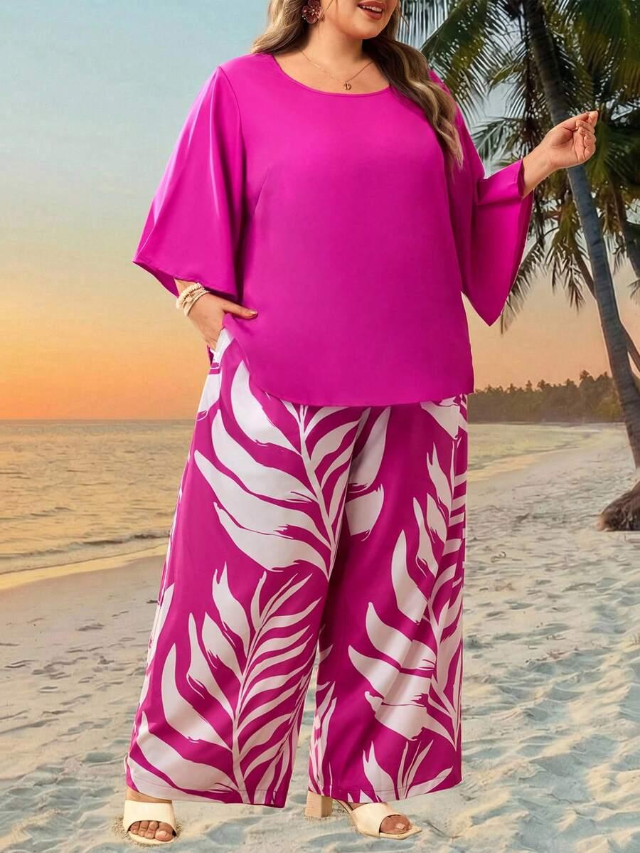 SHEIN BLUZKA SPODNIE KOMPLET S06__58