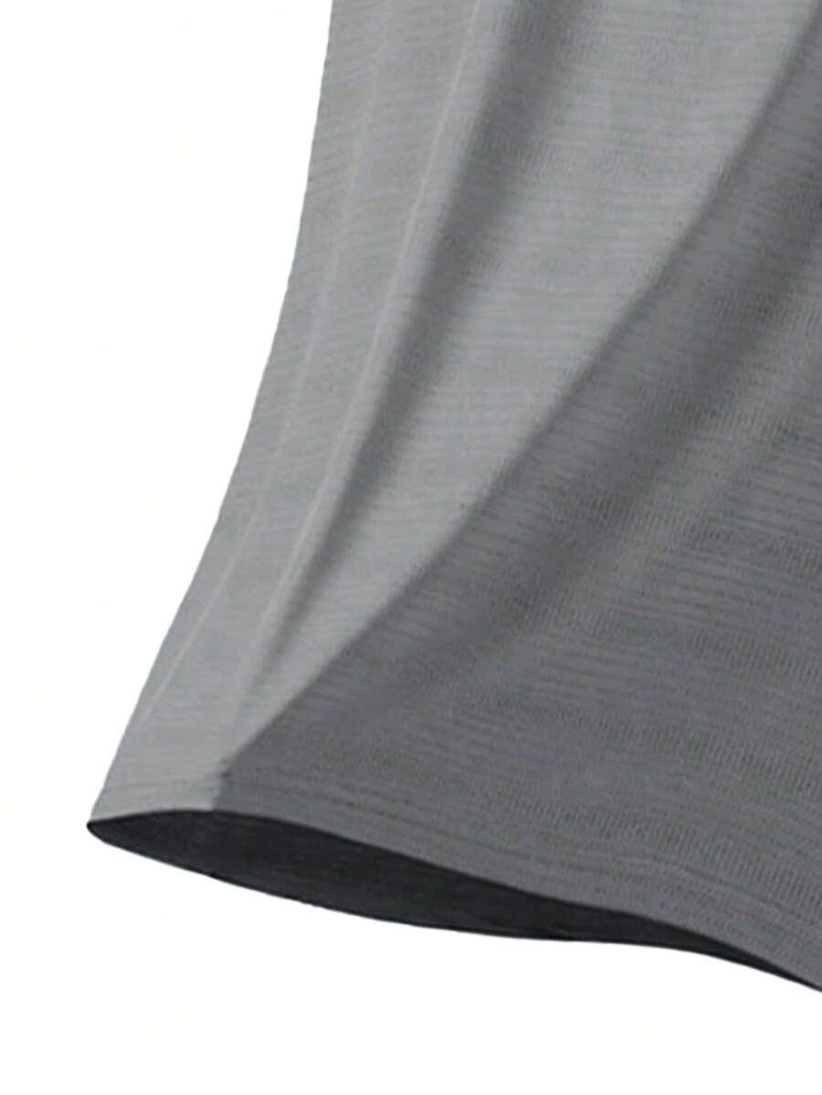 SHEIN SZARA KOSZULKA SPORTOWA S06__XXL