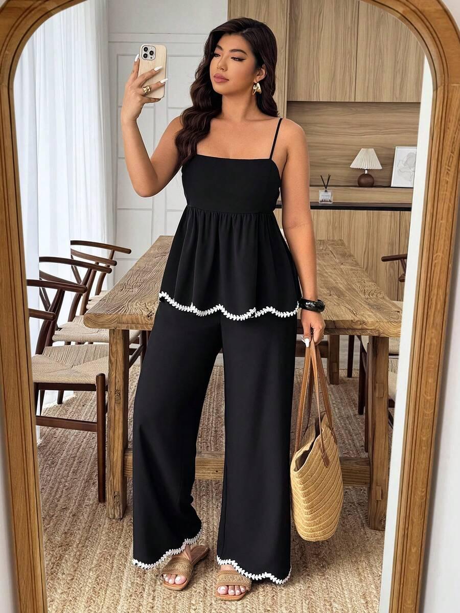 WEEKLONG CZARNE SPODNIE CASUAL S09__XXL