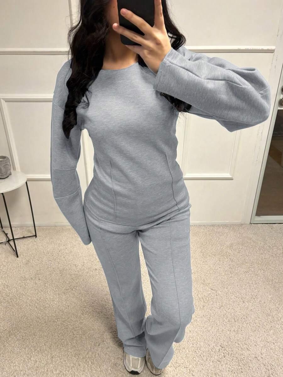 SHEIN BLUZKA SPODNIE KOMPLET S06__XS