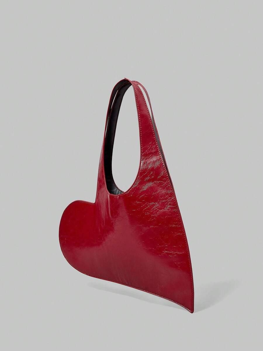 SHEIN CZERWONA TOREBKA NA RAMIĘ S07__35X20