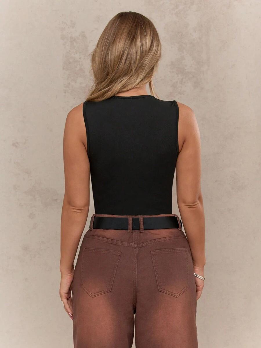 MISSGUIDED BODY BEZ RĘKAWÓW S06__M
