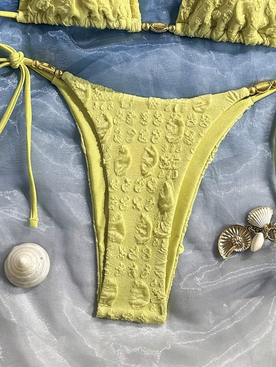 SHEIN DWUCZĘŚCIOWY STRÓJ KĄPIELOWY S09__M
