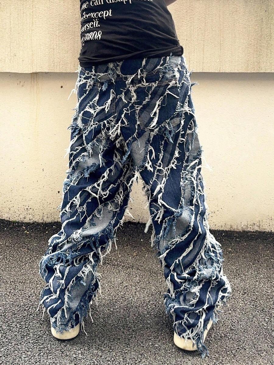 MANFINITY SPODNIE JEANS BAGGY S06__54