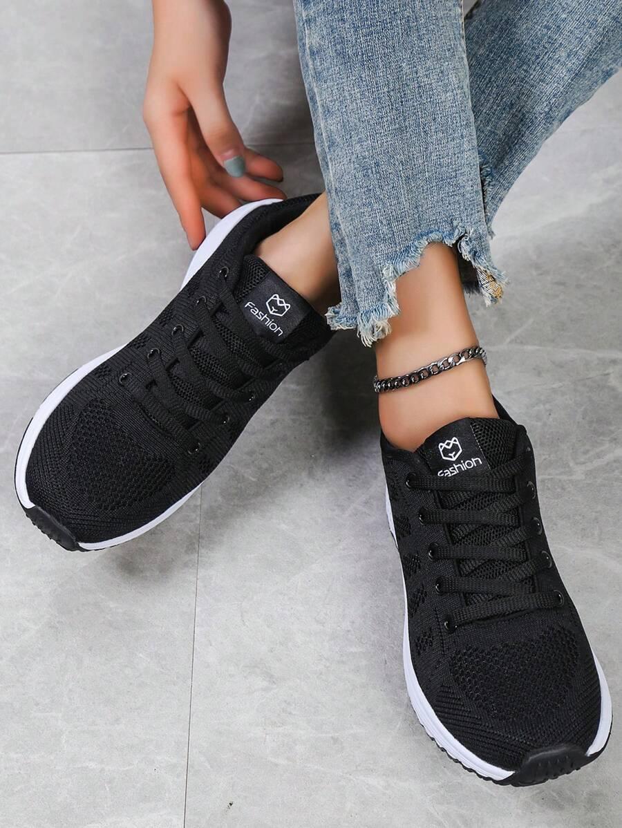 SHEIN CZARNE BUTY SPORTOWE S06__37