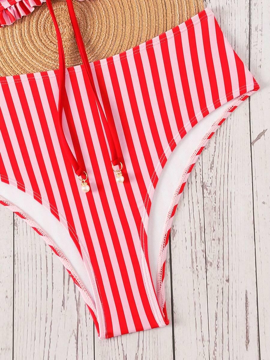 SWIM MOD DWUCZĘŚCIOWY STRÓJ KĄPIELOWY PASKI S09__L
