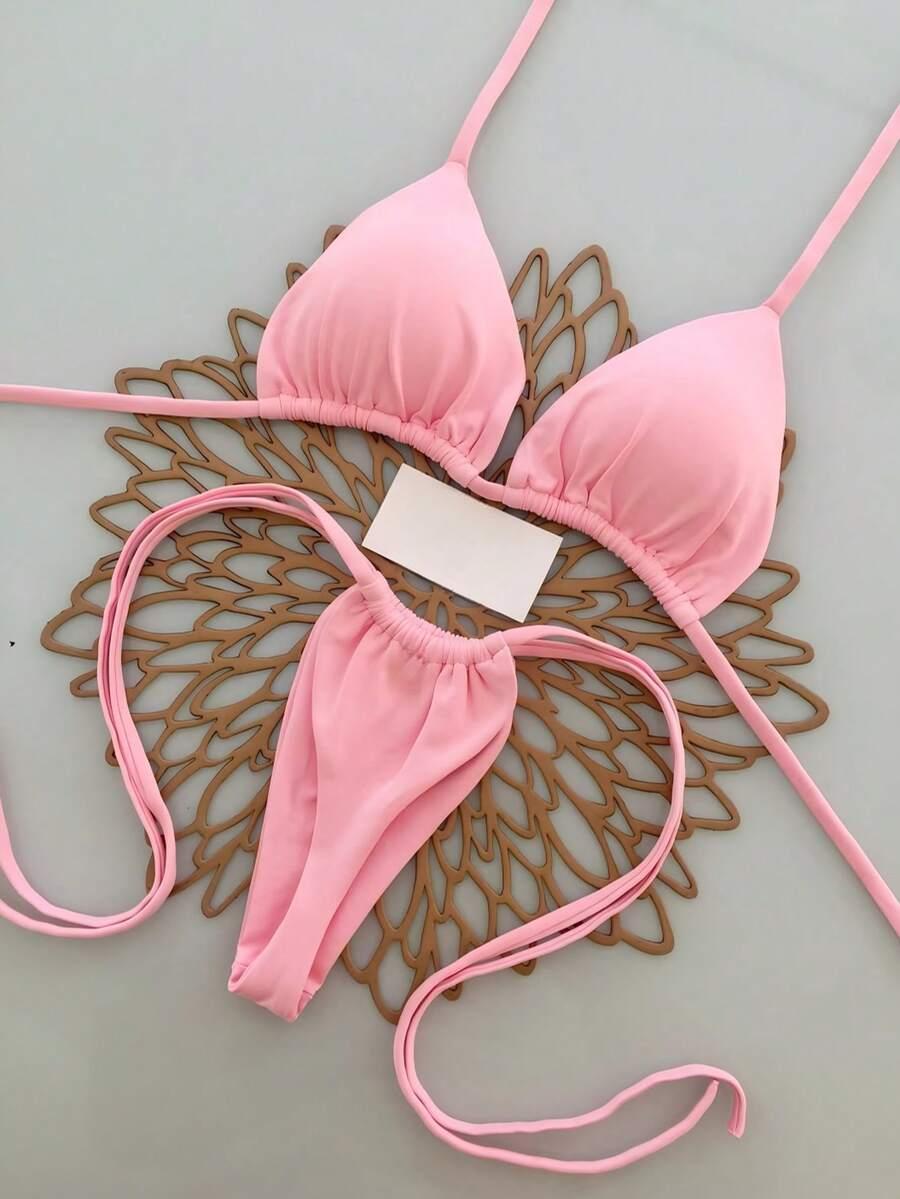 SHEIN DWUCZĘŚCIOWY STRÓJ KĄPIELOWY S09__XS