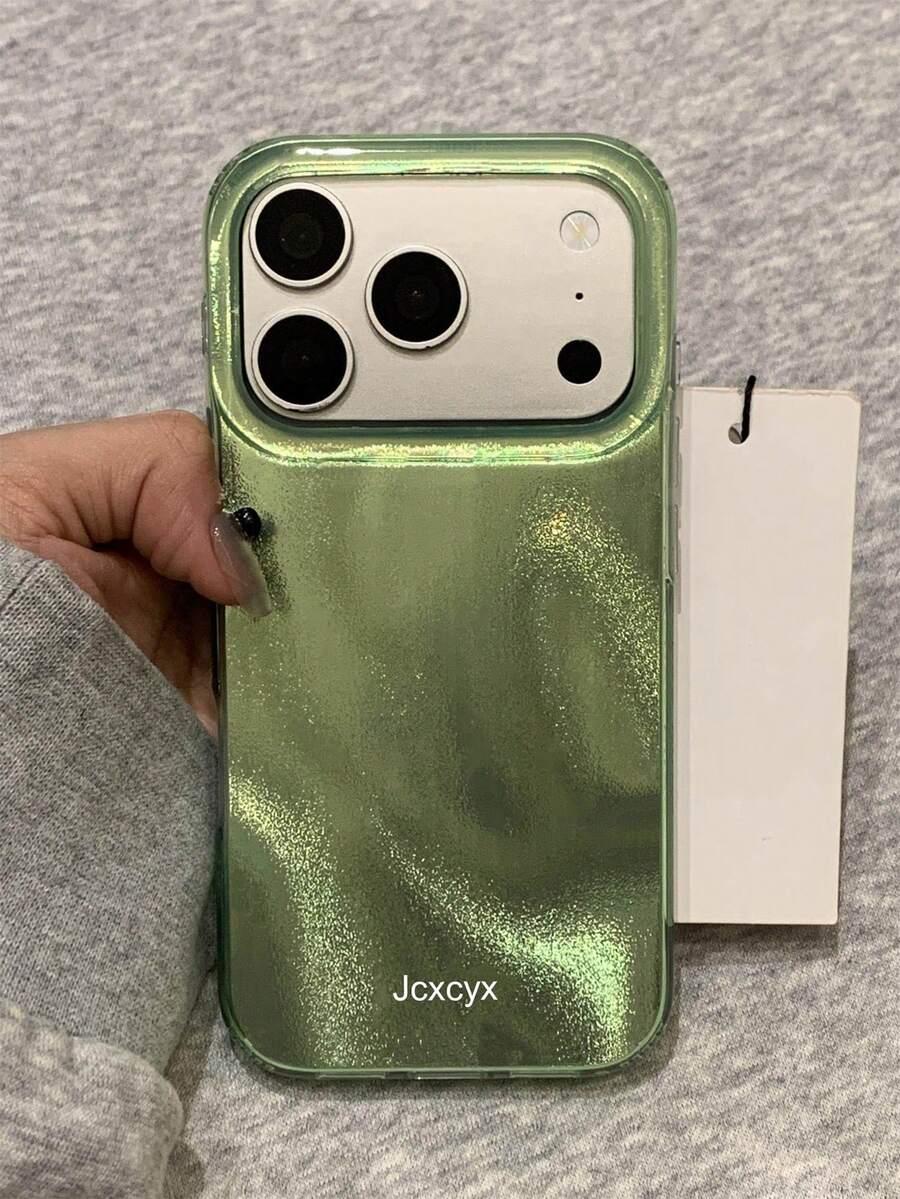 SHEIN ZIELONE ETUI NA TELEFON IPHONE 14 PLUS S07