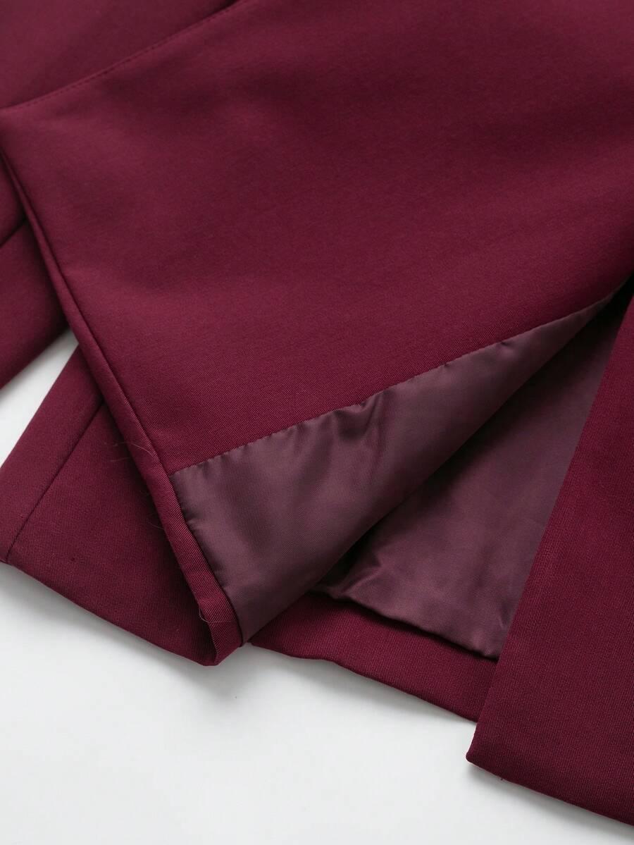 SHEIN BORDOWA MARYNARKA GUZIKI S06__S
