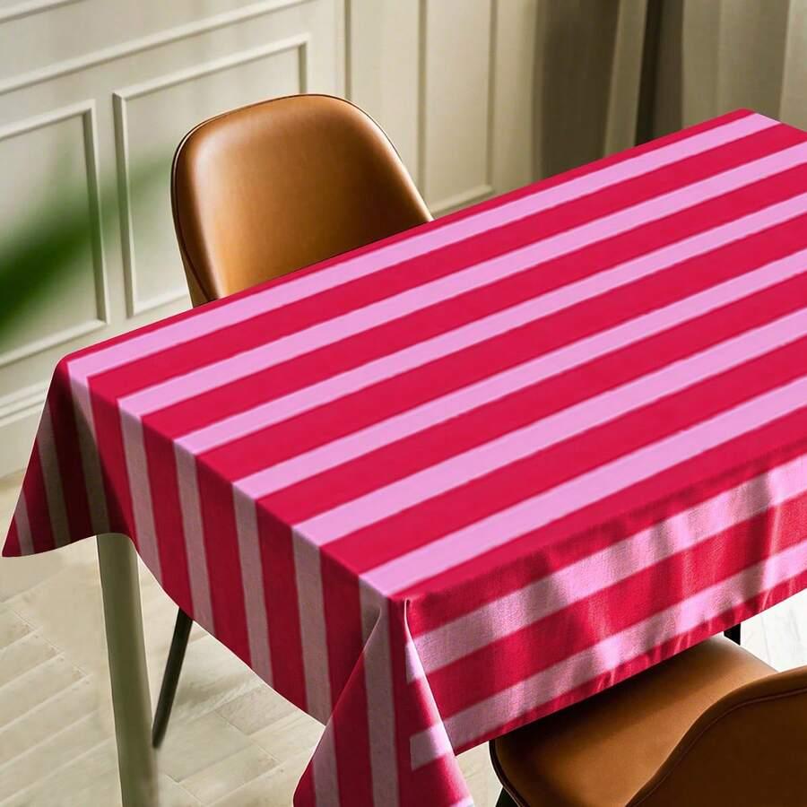 SHEIN OBRUS WZÓR PASKI S07__140X140CM