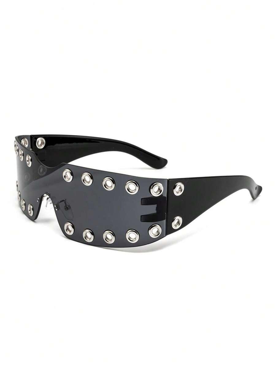SHEIN OKULARY PRZECIWSŁONECZNE ZDOBIENIE S07